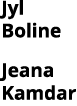 Jyl Boline Jeana Kamdar