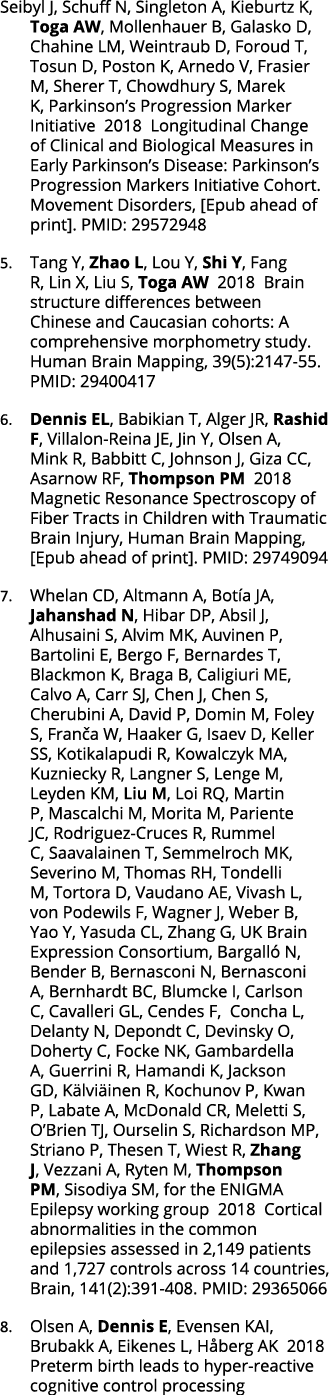 Seibyl J  Schuff N  Singleton A  Kieburtz K  Toga AW  Mollenhauer B  Galasko D  Chahine LM  Weintraub D  Foroud T  To   