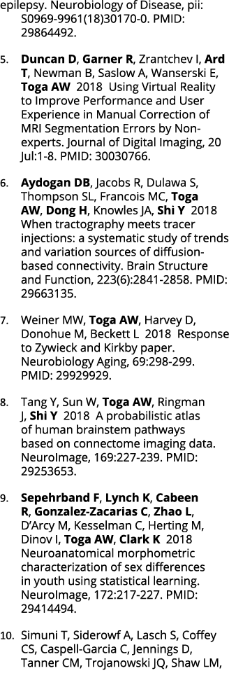 epilepsy  Neurobiology of Disease  pii  S0969-9961 18 30170-0  PMID  29864492  5  Duncan D  Garner R  Zrantchev I  Ar   