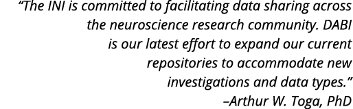  The INI is committed to facilitating data sharing across the neuroscience research community  DABI is our latest eff   