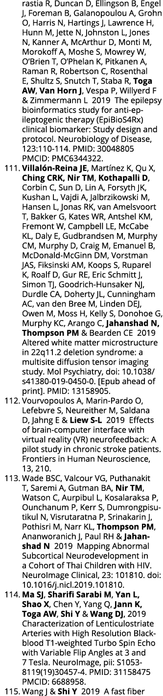 rastia R, Duncan D, Ellingson B, Engel J, Foreman B, Galanopoulou A, Grohn O, Harris N, Hartings J, Lawrence H, Hunn    