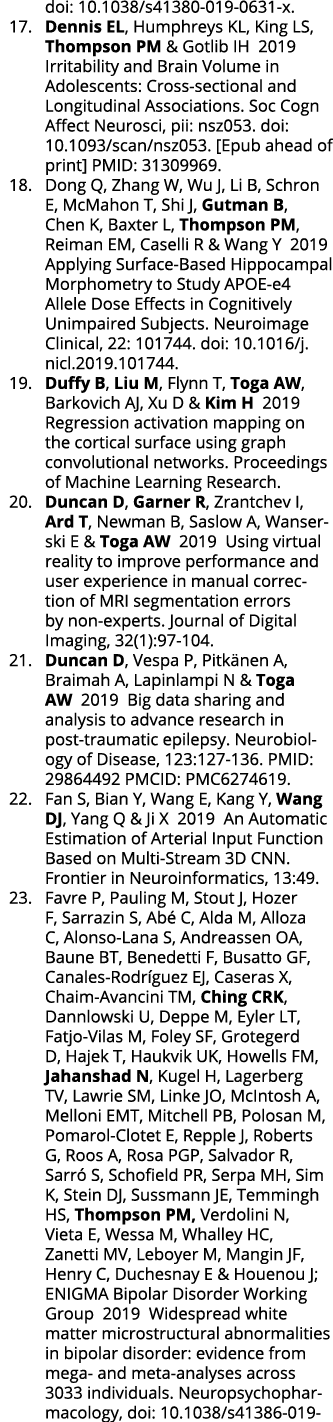 doi: 10 1038 s41380-019-0631-x  17  Dennis EL, Humphreys KL, King LS, Thompson PM & Gotlib IH 2019 Irritability and B   