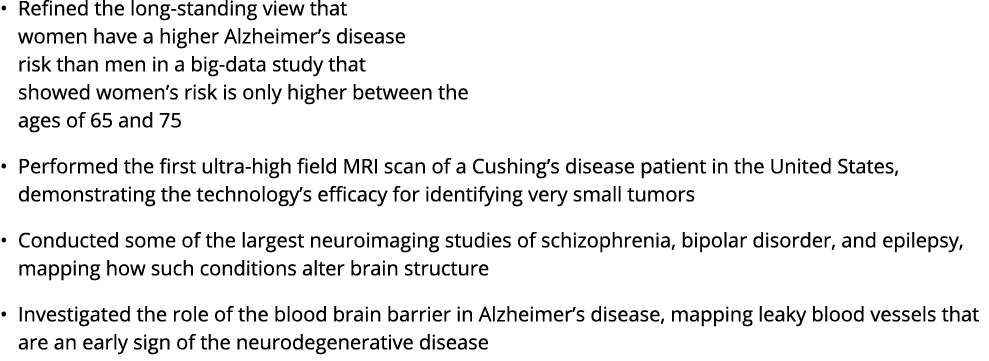 Refined the long-standing view that women have a higher Alzheimer s disease risk than men in a big-data study that sh   