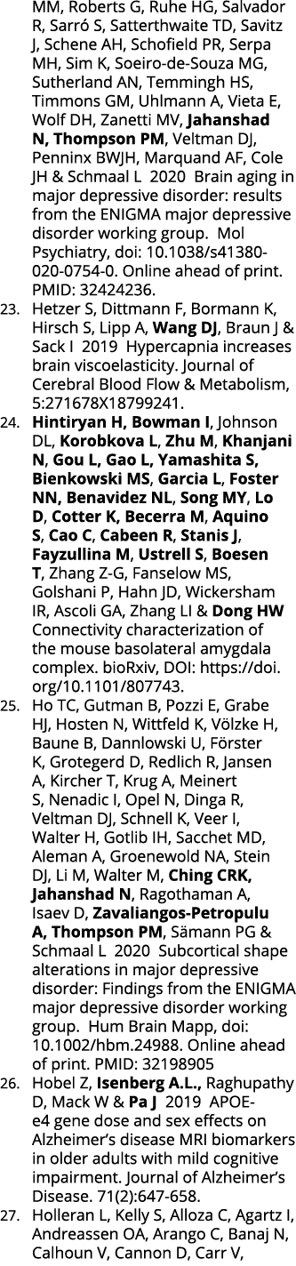 MM, Roberts G, Ruhe HG, Salvador R, Sarró S, Satterthwaite TD, Savitz J, Schene AH, Schofield PR, Serpa MH, Sim K, So   