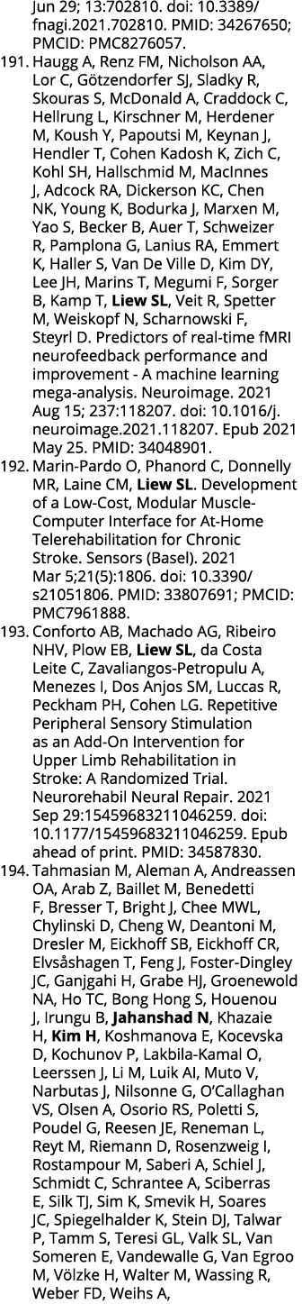 Jun 29; 13:702810  doi: 10 3389 fnagi 2021 702810  PMID: 34267650; PMCID: PMC8276057  191  Haugg A, Renz FM, Nicholso   