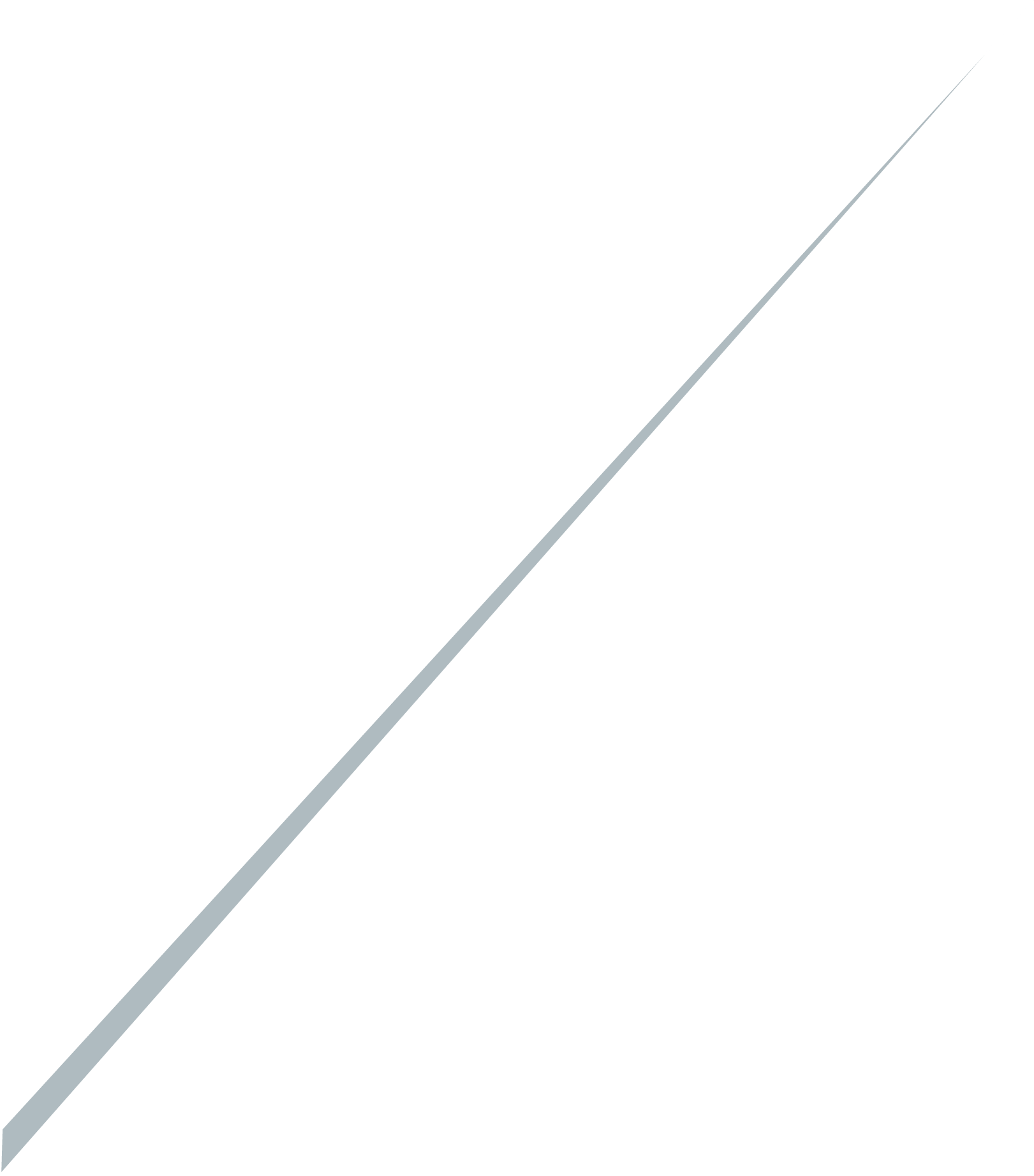 angled divder