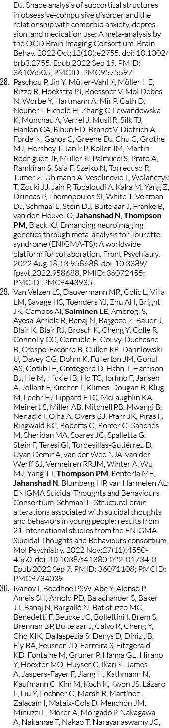 DJ. Shape analysis of subcortical structures in obsessive compulsive disorder and the relationship with comorbid anxi...