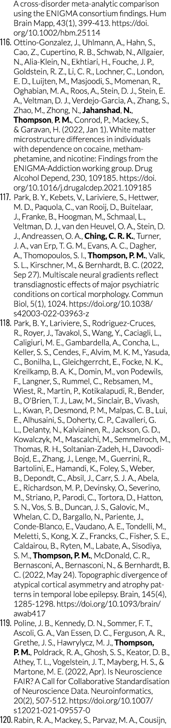 A cross disorder meta analytic comparison using the ENIGMA consortium findings. Hum Brain Mapp, 43(1), 399 413. https...