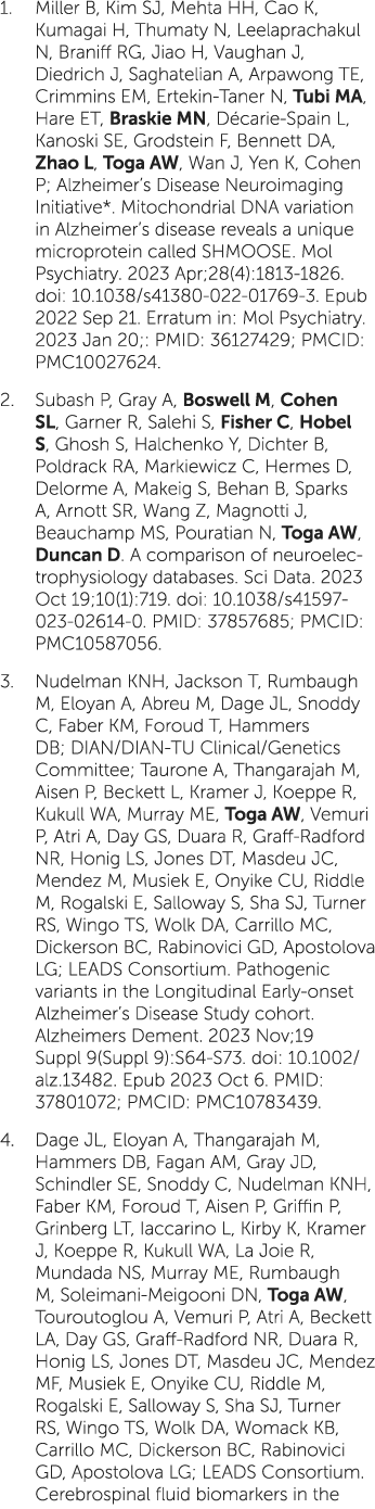 1. Miller B, Kim SJ, Mehta HH, Cao K, Kumagai H, Thumaty N, Leelaprachakul N, Braniff RG, Jiao H, Vaughan J, Diedrich...