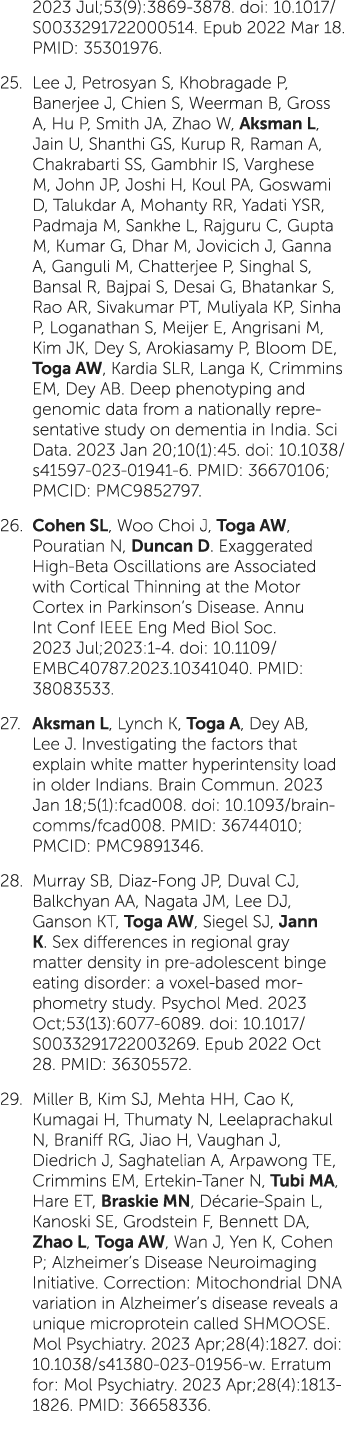2023 Jul;53(9):3869-3878. doi: 10.1017/S0033291722000514. Epub 2022 Mar 18. PMID: 35301976. 25. Lee J, Petrosyan S, K...