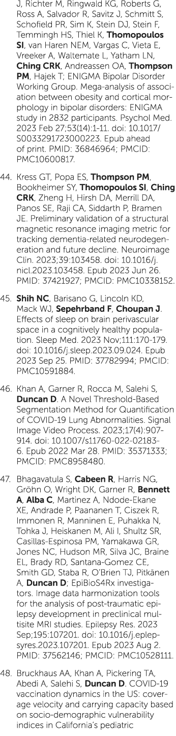 J, Richter M, Ringwald KG, Roberts G, Ross A, Salvador R, Savitz J, Schmitt S, Schofield PR, Sim K, Stein DJ, Stein F...