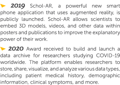  2019 Schol-AR, a powerful new smart phone application that uses augmented reality, is publicly launched. Schol-AR al...