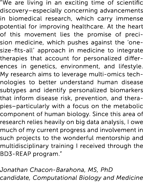 “We are living in an exciting time of scientific discovery–especially concerning advancements in biomedical research,...