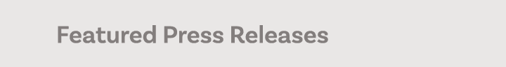 Featured Press Releases